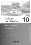 Zahlen und Größen 10. Schuljahr. Lösungen 