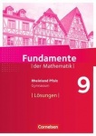 Fundamente der Mathematik 9. Schuljahr. Lösungen 