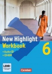 New Highlight 6: 10. Schuljahr. Workbook + CD-ROM und Text-CD. Allgemeine Ausgabe 