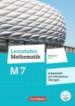 Lernstufen Mathematik 7M. Schuljahr. Arbeitsheft + interaktive Übungen 