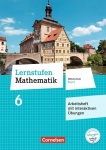 Lernstufen Mathematik 6. Schuljahr. Arbeitsheft+Interaktive Übung. Bayern 