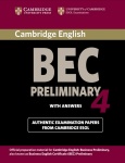 Cambridge BEC Preliminary 4. Student´s Book with answers. Preliminary 4 