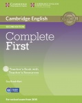 Complete First 2nd. Edition, Teachers Book + CD/CD-ROM 