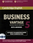 Cambridge BEC Vantage 5. Student´s Book wiith answers and 2 Audio-CDs 