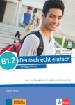 Deutsch echt einfach B1.2. Kurs- und Übungsbuch + CD 