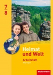 Heimat und Welt 7/8. Arbeitsheft. Thüringen 