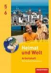 Heimat und Welt 5/6. Arbeitsheft. Regionale Schulen. Mecklenburg-Vorpommern 