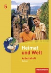 Heimat und Welt 5. Arbeitsheft. Sachsen 