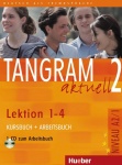 Tangram aktuell 2 - Lektion 1-4 / Kursbuch und Arbeitsbuch mit CD zum Arbeitsbuch 