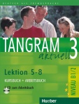 Tangram aktuell 3. Lektionen 5-8. Kursbuch und Arbeitsbuch mit CD 