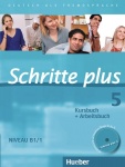 Schritte plus 5. Kursbuch + Arbeitsbuch mit Audio-CD zum Arbeitsbuch 