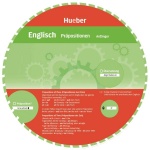 Wheel. Englisch Präpositionen. Anfänger. Sprachdrehscheibe 