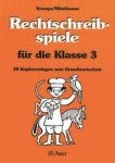 Rechtschreibspiele für die Klasse 3 