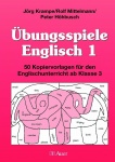 Übungsspiele Englisch 1. 