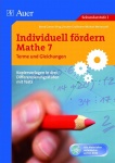 Individuell fördern Mathe 7 Terme und Gleichungen 