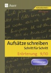 Aufsätze schreiben Schritt für Schritt: Erörterung 