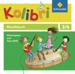 Kolibri 3/4. Das Musikbuch. Hörbeispiele und Tanz- 4 CD`s + 1 DVD. Allgemeine Ausga 