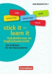 Sticker stick it-learn it 