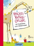 Krickel-Krakel-Grüße. 30 Postkarten zum Weitermalen 