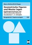 Geometrische Figuren und Muster legen 