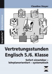 Vertretungsstunden Englisch 5./6. Klasse 