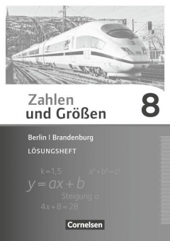 Zahlen und Größen 8. Schuljahr. Lösungen zum Schülerbuch 