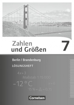 Zahlen und Größen 7. Schuljahr. Lösungen 