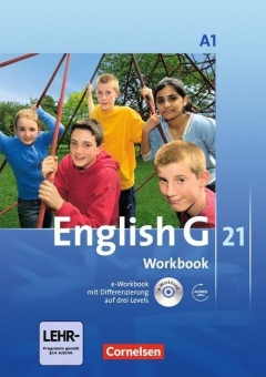 English G 21. A1. 5. Schuljahr. Workbook + CD-ROM (e-Workbook) und CD 