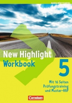 New Highlight 5. 9. Schuljahr. Workbook. Baden-Württemberg 