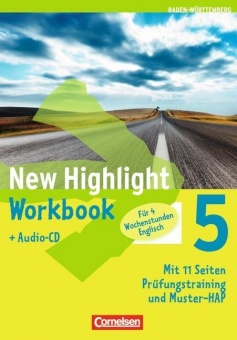 New Highlight 5. 9. Schuljahr. Werkrealschulen (4 Wochenstunden). Workbook/CD-ROM 