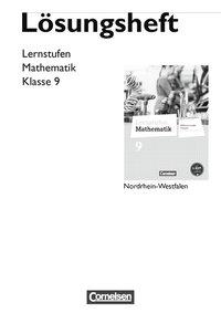 Lernstufen Mathematik 9. Schuljahr. Lösungen. 