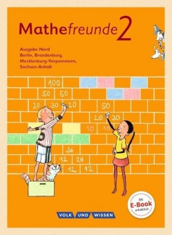 Mathefreunde 2. Schuljahr. Schülerbuch mit Kartonbeilagen Nord 