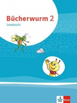 Bücherwurm 2. Lesebuch. Schülerbuch mit Folie 