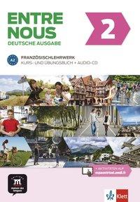 Entre nous A2, Kurs- und Übungsbuch+MP3-CD 