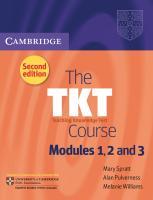 The TKT Course 