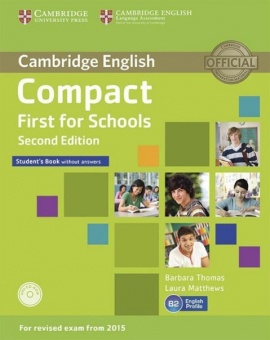 Compact  First for Schools 2nd Edition Schoolbook + CD-ROM 