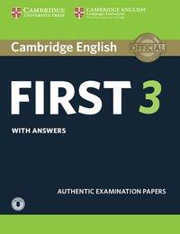 Cambridge English First 3. Student´s Book + answers + downloadable audio 