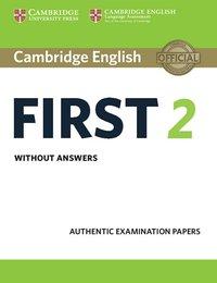 Cambridge English First 2. Student's Book without answers 