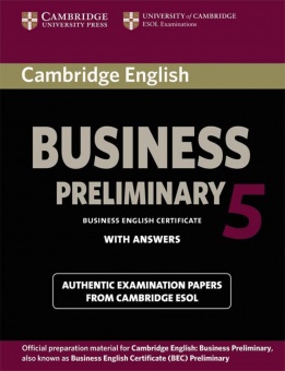 Cambridge BEC Preliminary 5. Student´s Book Pack 5 