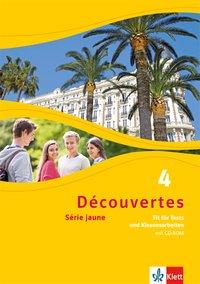 Découvertes 4. Série jaune. Klassenarbeiten. CD 