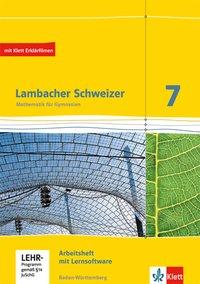 Lambacher Schweizer 7. Schuljahr. Arbeitsheft plus Lösungsheft + Lernsoftware 