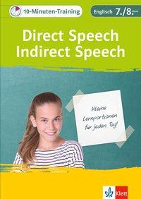 10min-Train. Englisch Direct Speech - Indirect Speech 7/8 