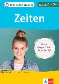 10-Minuten-Training Deutsch Grammatik Zeiten 5. - 7. Klasse 