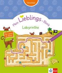 LIEBL-Block Vorschule: Labyrinthe 