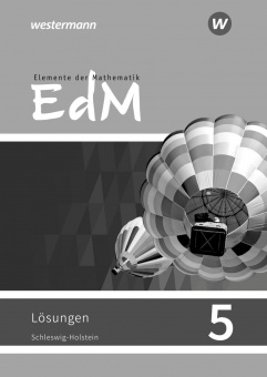 Elemente der Mathematik 5. Lösungen. Sekundarstufe I. Schleswig-Holstein 