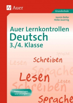 Auer Lernkontrollen Deutsch, Klasse 3/4 