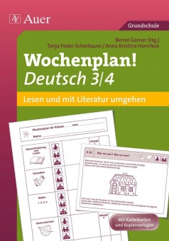 Wochenplan Deutsch 3-4 