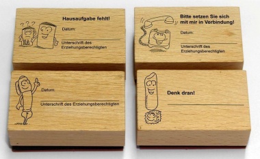 Das Grundschul-Kontaktstempel-Set 