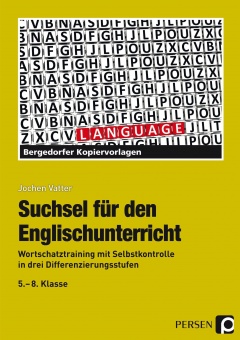 Suchsel für den Englischunterricht 