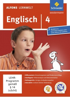 Alfons Lernwelt Lernsoftware Englisch 4. CD-ROM 